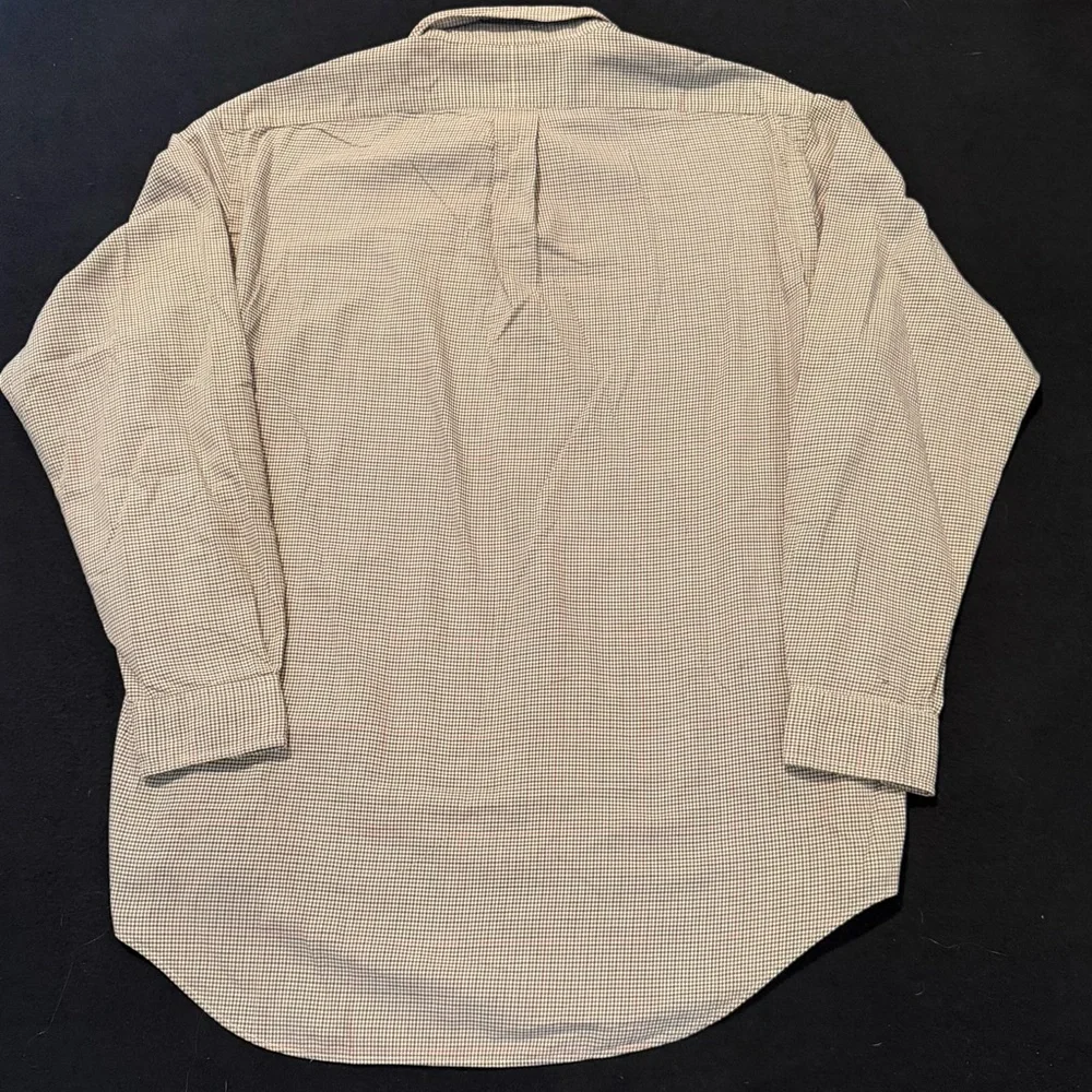 Polo Ralph Lauren Postboy Cotton Button Up Plaid Long Sleeve Mens 16-35‎